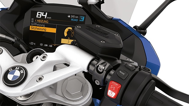 Asiento calefactable de la R 1250 RS