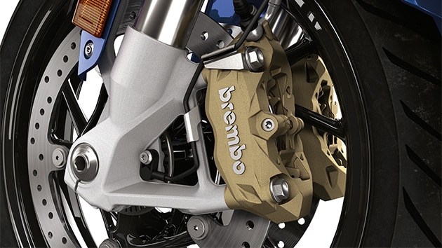 Sistema de frenado de la R 1250 RS