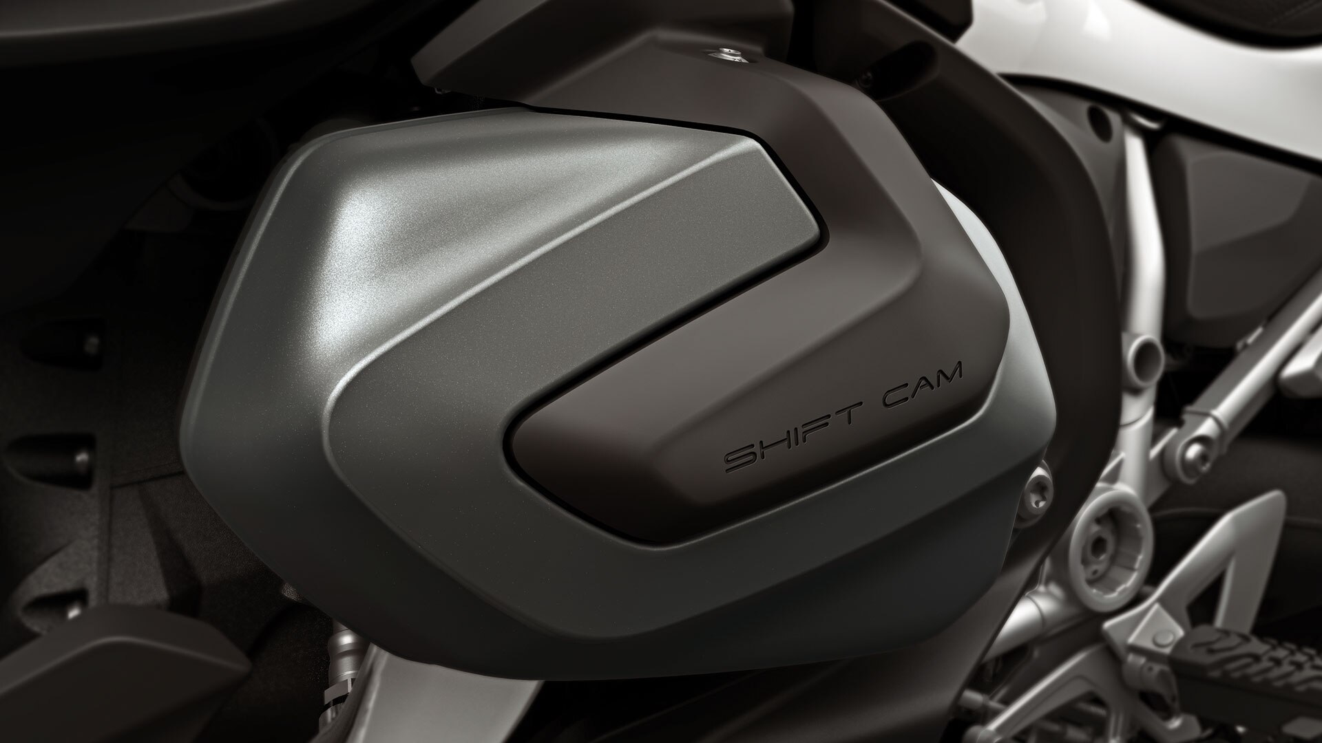 Vemos la R 1250 RT con el sistema de control de árbol de levas variable BMW ShiftCam.
