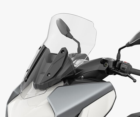 Ergonomía y protección contra el viento C 400 GT