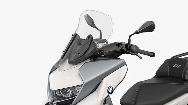 Ergonomía y protección contra el viento C 400 GT