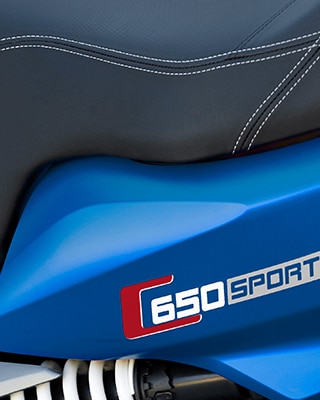 Detalles de la C 650 Sport